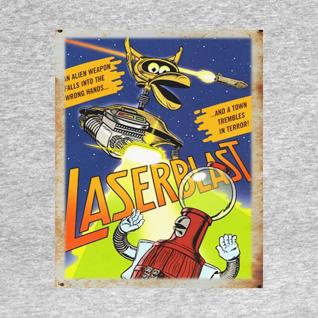 Mystery Science Rusty Barn Sign 3000 - Laserblast by Starbase79